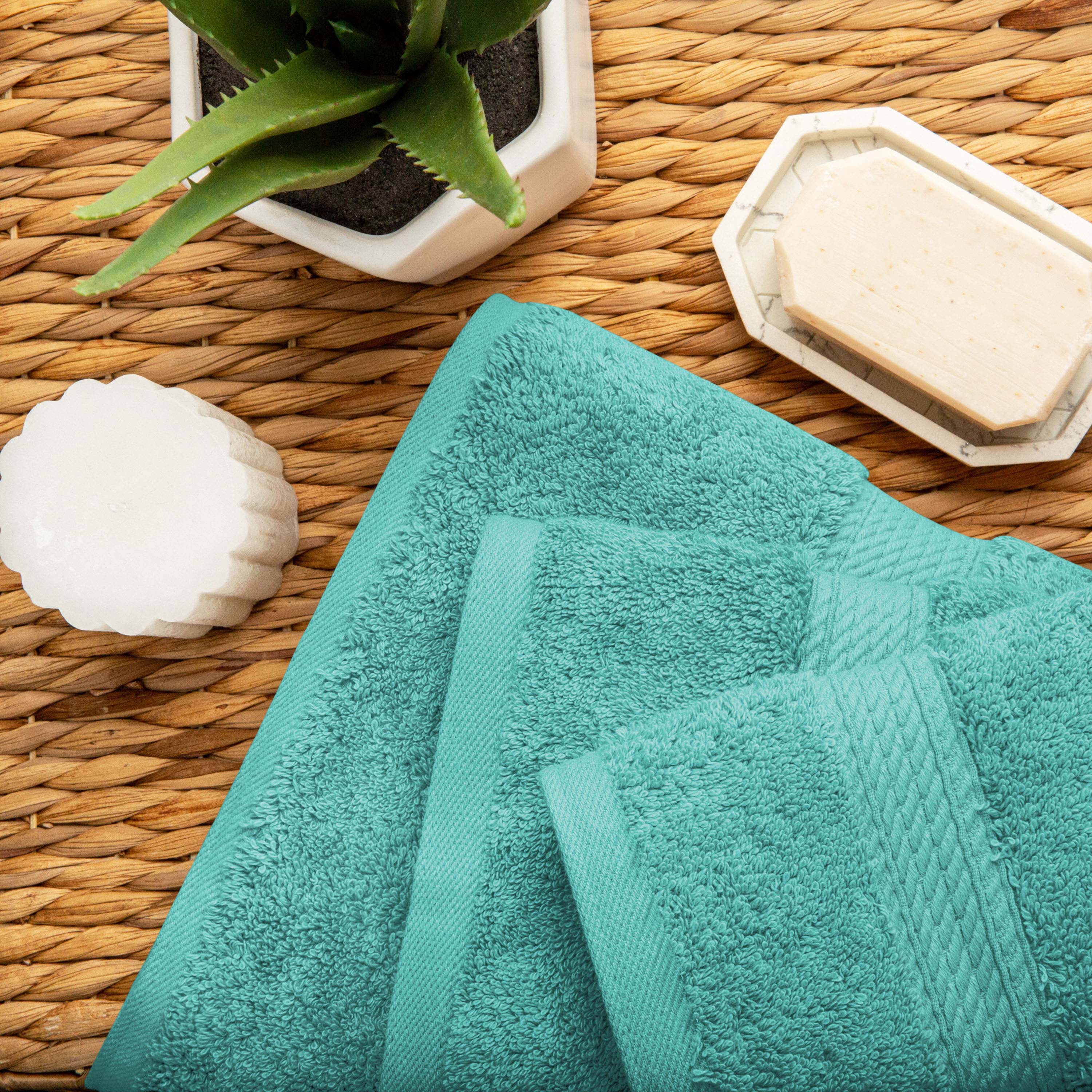 Premium Madison Egyptian Cotton Plush Heavyweight 3-Piece Bath Towel Set - Ultra Soft & Absorbent for Spa, Gym, and Luxury Home Use