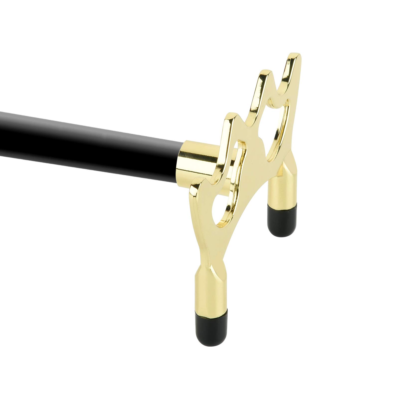 Premium Brass-Coated Metal Bridge Head for Billiard & Pool Cues - Professional Snooker Cue Rest Accessory - Perfect for Home Game Rooms, Bars & Professional Tournaments