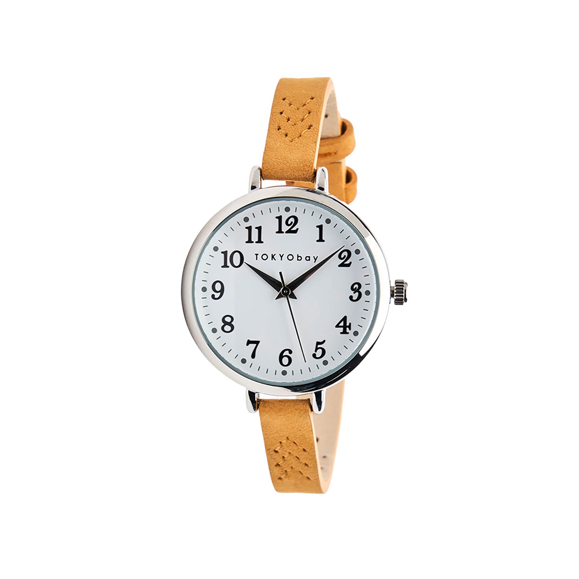 TOKYObay IRO Stitch Women's Fashion Watch - Easy to Read Leather Band Quartz Analog Wristwatch for Women | Perfect Gift for Her, Office Wear & Casual Everyday Use