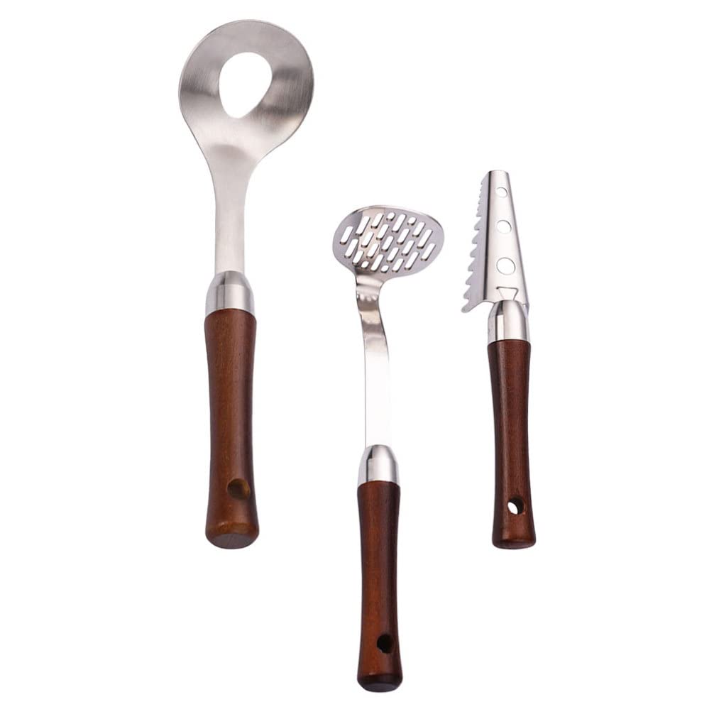 Premium Stainless Steel Kitchen Tool Set - Meatball Scoop, Fish Scaler, Fruit & Vegetable Presser for Cooking, Baking, and Meal Prep | Durable Multi-Purpose Kitchen Gadgets for Home Chefs
