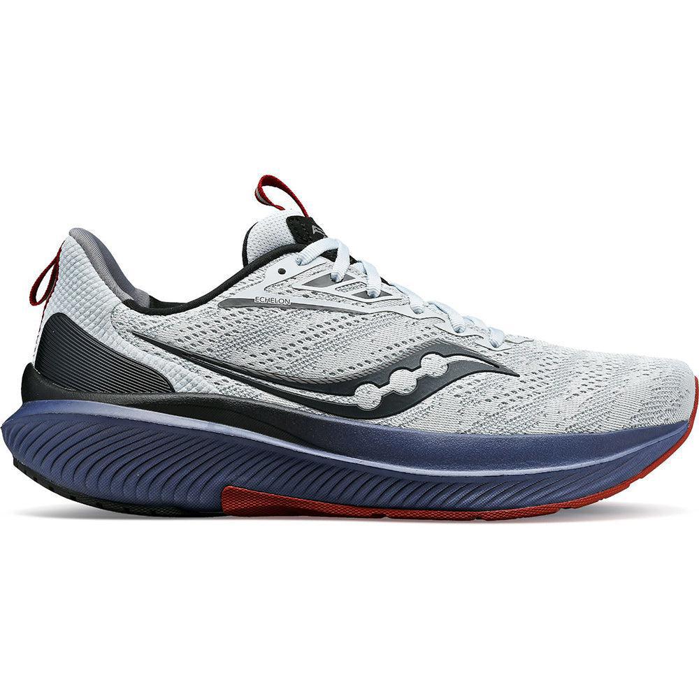Saucony Echelon 9 Running Shoes for Men - Vapor/Horizon Color - Size 7.5 D Medium - Perfect for Jogging, Gym Workouts & Daily Walking