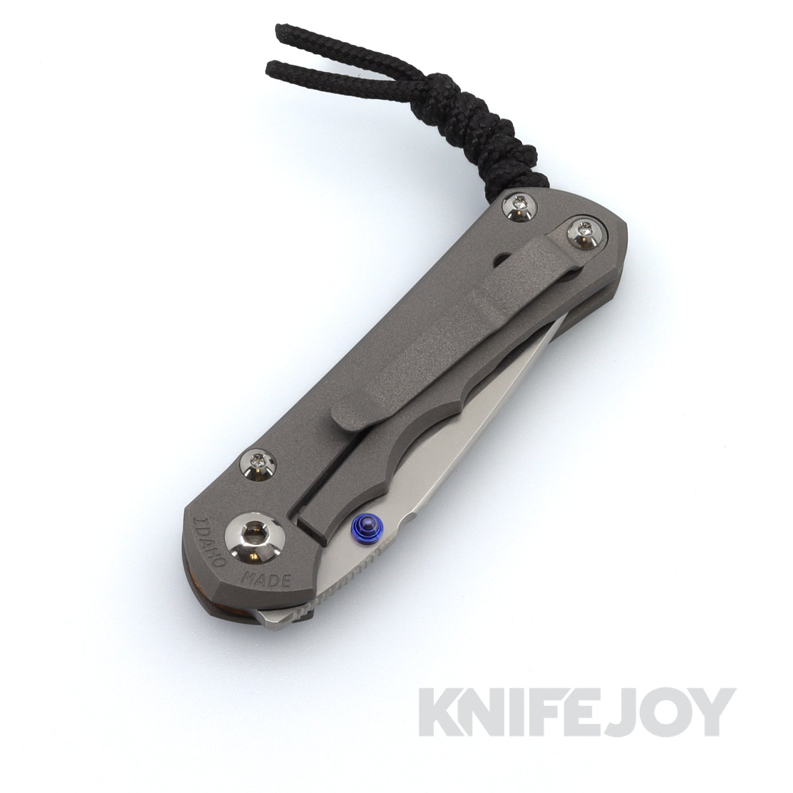 Chris Reeve Small Inkosi Left Hand Folding Knife - Plain Drop Point Magnacut Blade & Titanium Handles | EDC, Outdoor Survival, Camping & Tactical Use