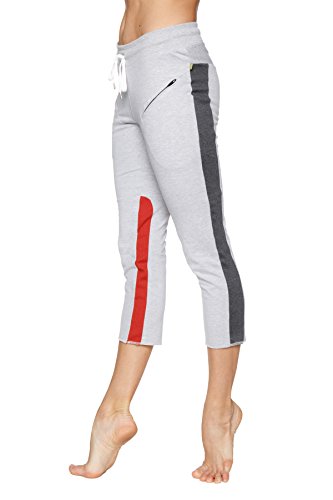 Grey W/Charcoal & Red