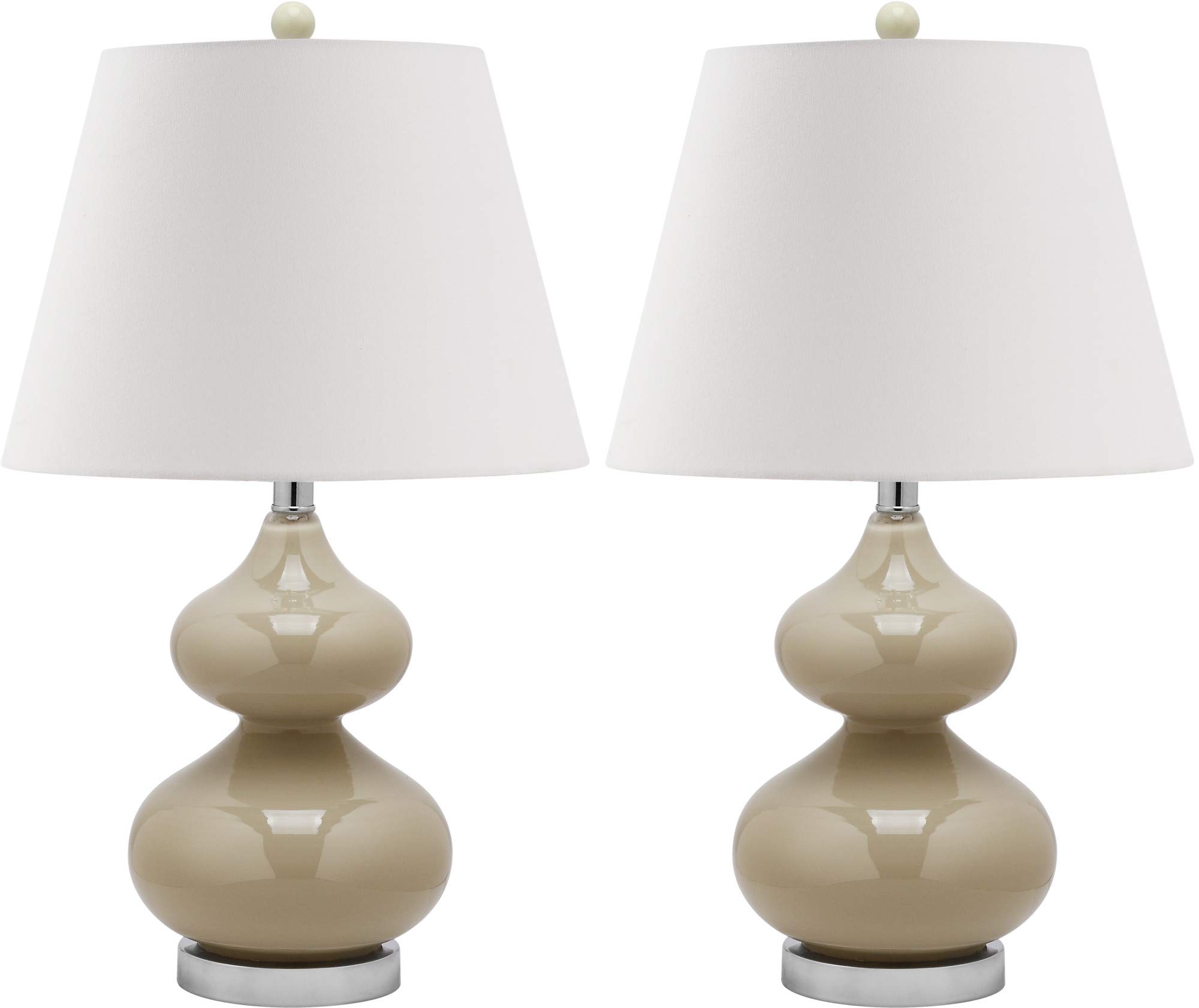 SAFAVIEH Eva Modern Table Lamp Set of 2 - 24