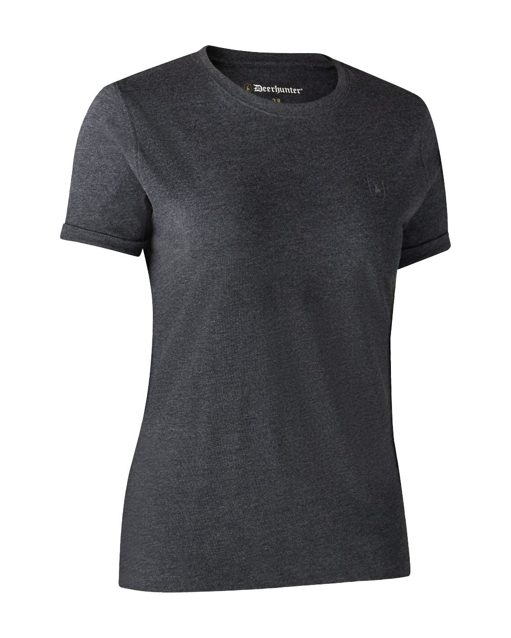 Deerhunter Women's Basic 2-Pack Cotton T-Shirts - Soft Casual Tees for Everyday Wear, Lounge & Outfits