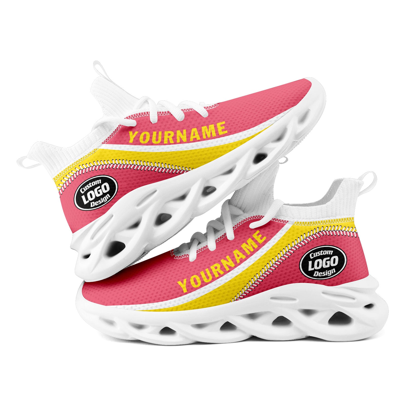 Custom Maxsoul Personalized Sneakers for Men & Women - Breathable Lightweight Running Shoes FN030A D028014 - Perfect for Gym, Jogging & Casual Wear