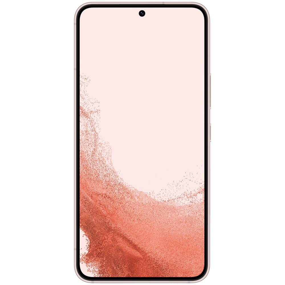 Samsung Galaxy S22 5G Unlocked Smartphone 128GB 8GB RAM - GSM Global Version (Pink Gold) | Renewed Premium Phone for Travel, Work & Entertainment