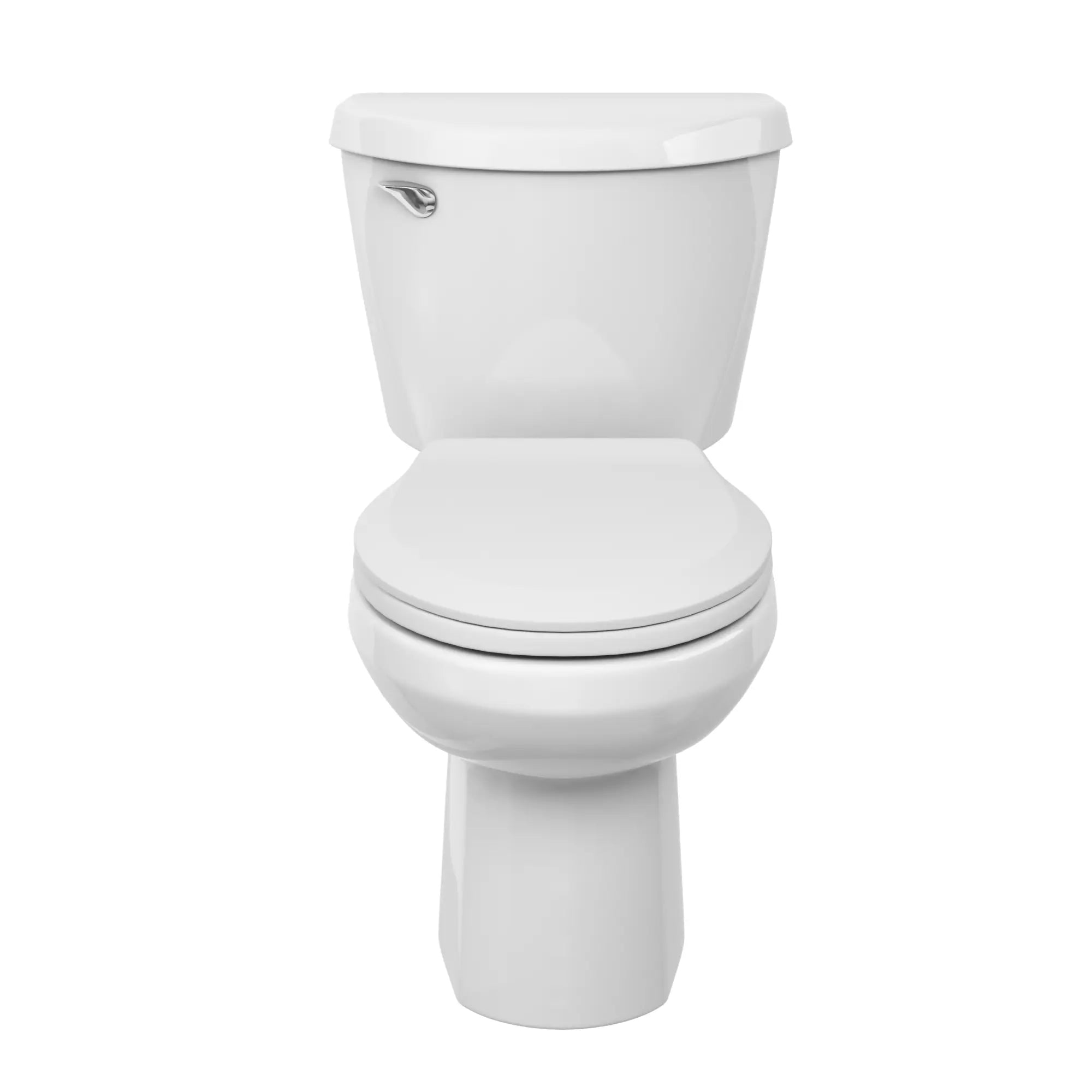 Colony® 3 Two-Piece 1.28 GPF/4.8 LPF Standard Height Round Front Toilet with Seat & Wax Ring - Water-Efficient Bathroom Toilet for Small Spaces & Modern Homes
