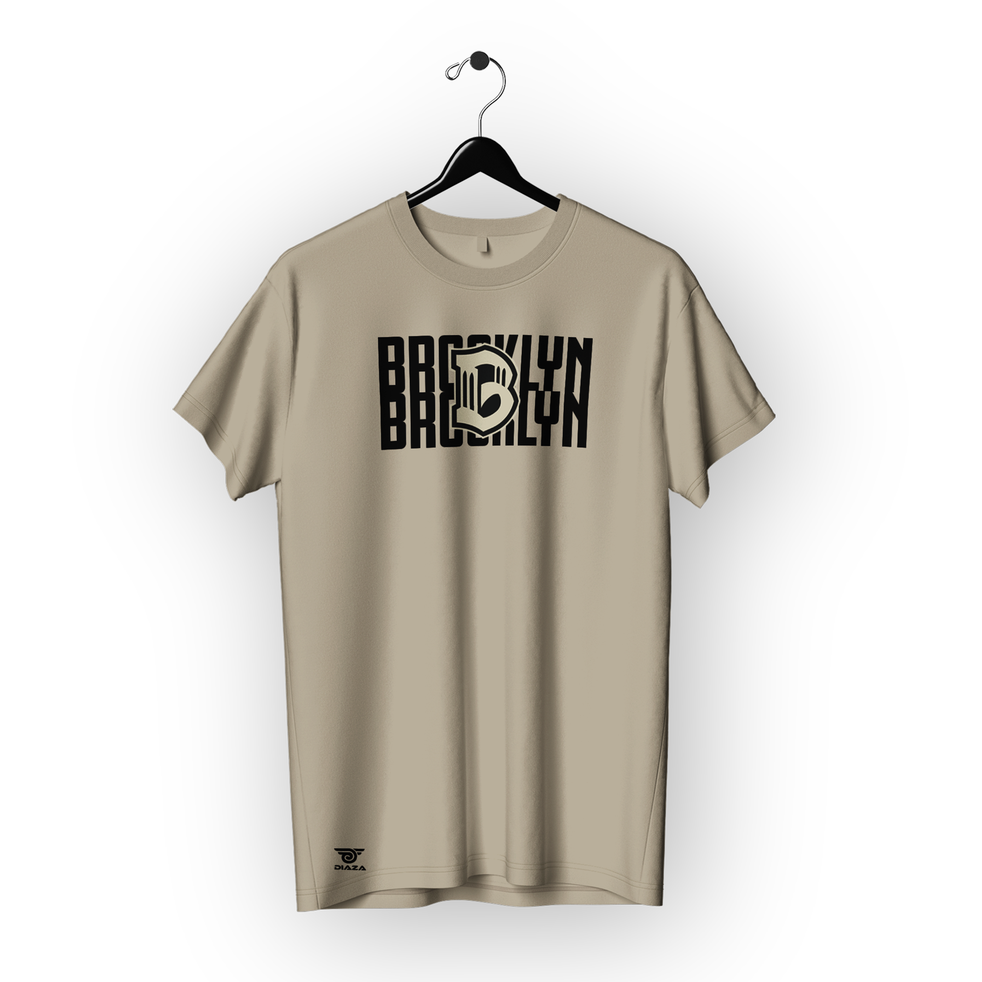 Brooklyn FC Wall Brown T-Shirt for Men - Vintage Soccer Fan Tee - Perfect for Game Day & Casual Wear