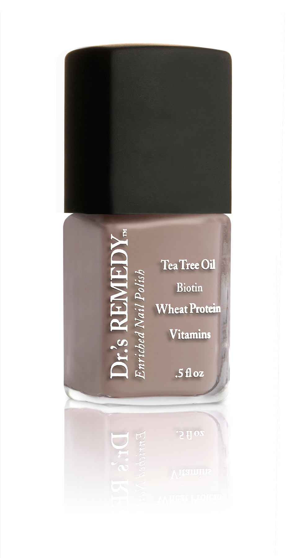 Dr.'s Remedy COZY Café Nail Polish, 0.5 fl oz - Vegan & Non-Toxic Nail Care for Healthy Nails - Perfect for Salon-Quality Manicures at Home