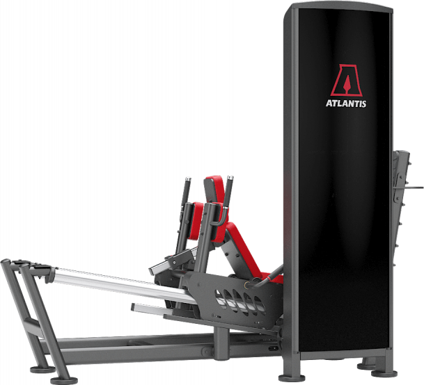 ATLANTIS Horizontal Leg Press Machine for Home Gym - Heavy Duty Leg Workout Equipment for Strength Training & Muscle Building - Perfect for Fitness Enthusiasts & Bodybuilders