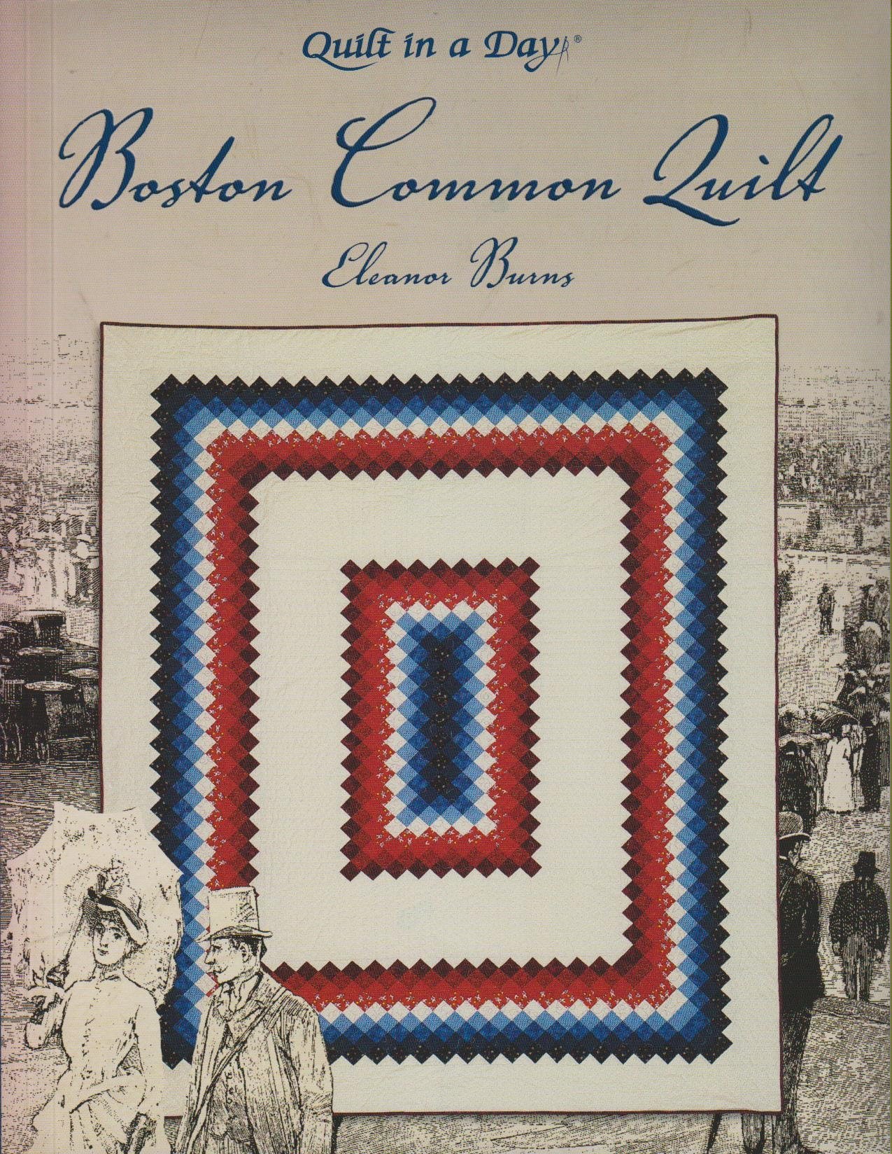 Boston Common Quilt - Premium Cotton Patchwork Bedspread for Queen Size Bed | Cozy Home Decor & Vintage Style Bedding for Winter Warmth | Perfect for Guest Rooms, Dormitories & Cabin Retreats