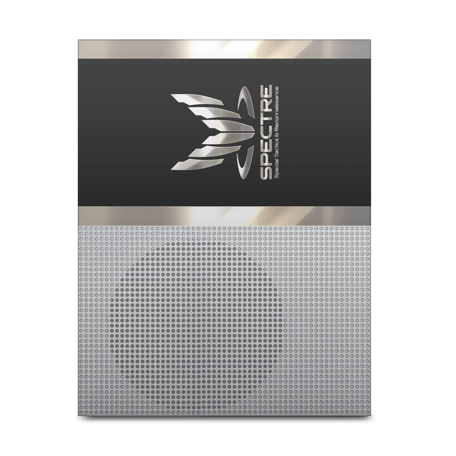 Official EA Bioware Mass Effect Spectre 3 Vinyl Skin Sticker with Badges & Logos - Compatible with Xbox One S Console - Gaming Decal for Enhanced Console Protection & Style