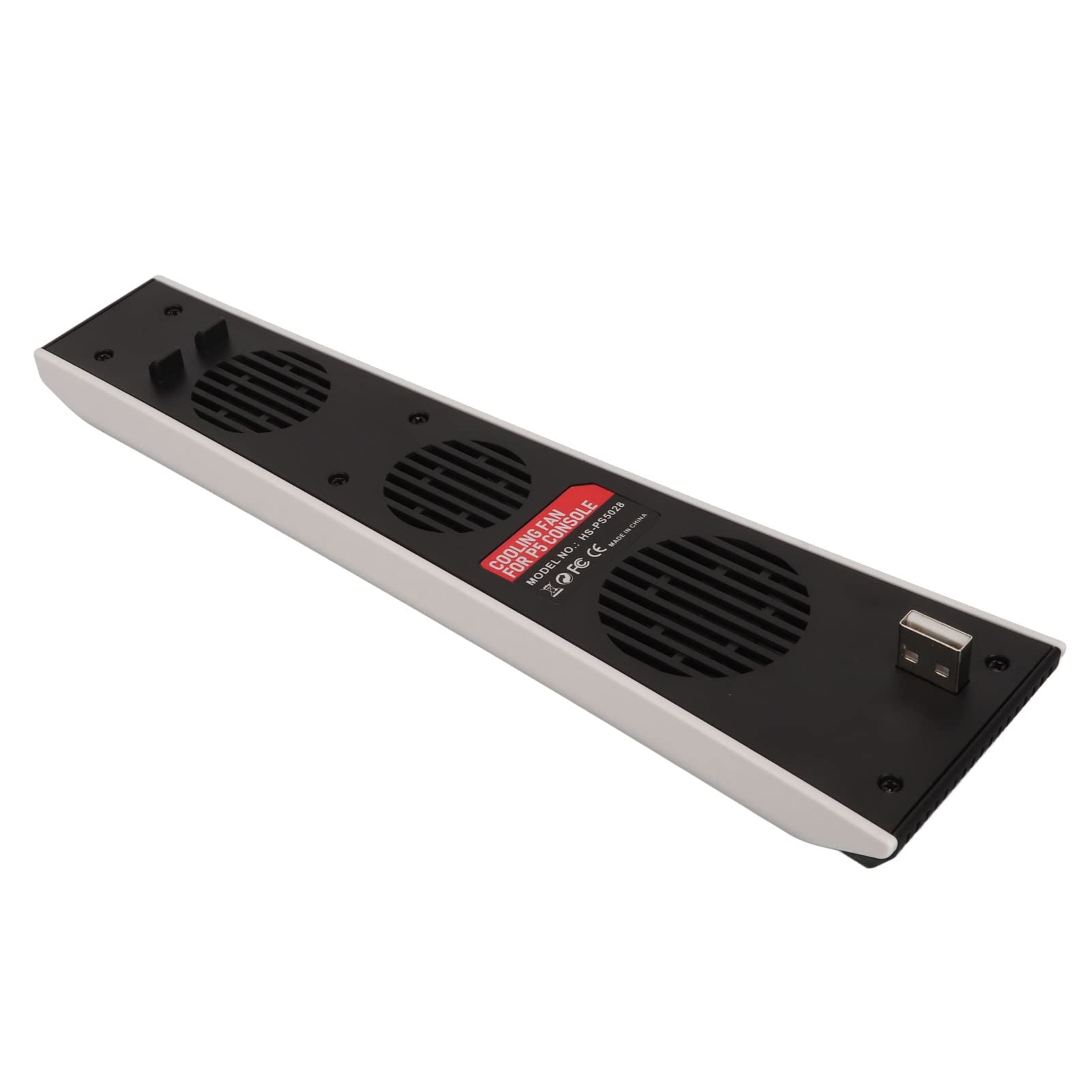 High-Performance Cooling Fan for PS5 - Auto On/Off for Disc & Digital Editions | Efficient Cooling System | Compatible with Horizontal Stand | Perfect for Gaming, Streaming & Long Play Sessions