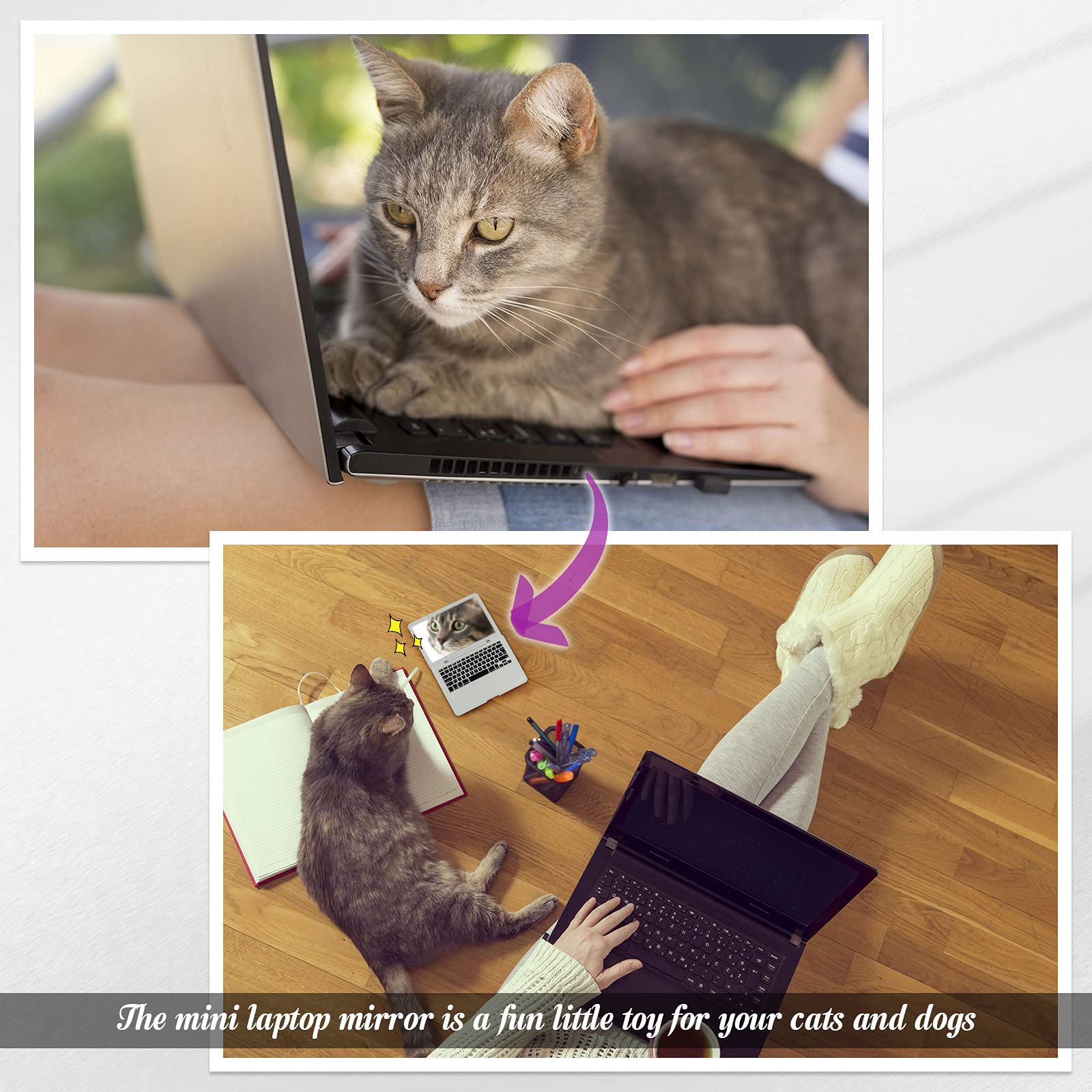 Mini Cat Laptop Toy - 3.7