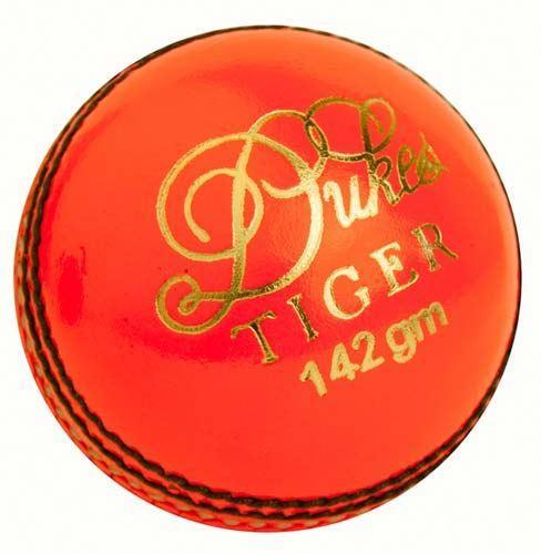 Dukes Tiger Junior Cricket Ball - Bulk Pack of 12 | Official Size & Weight for Youth Cricket Training | Perfect for School Teams, Club Practice & Junior Tournaments