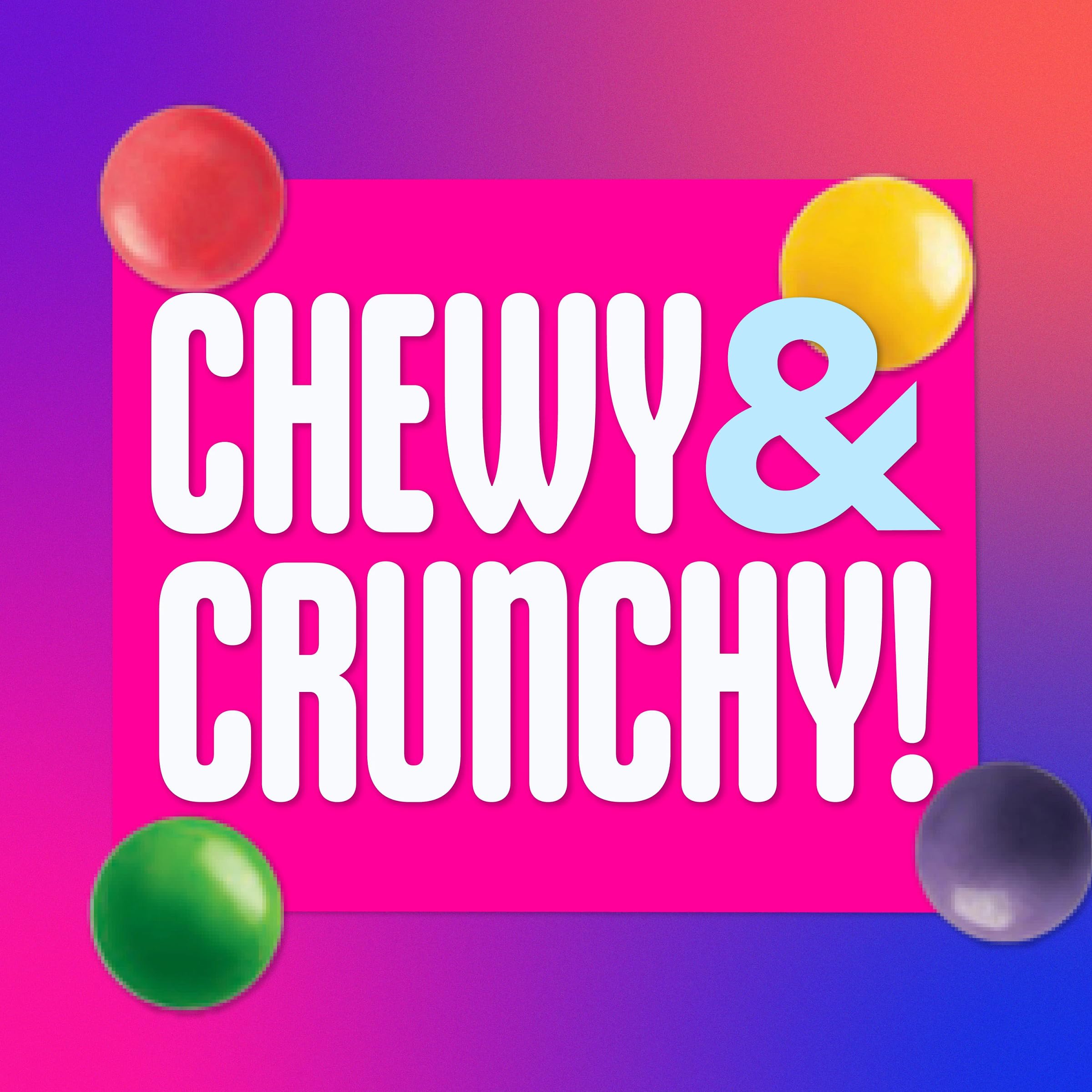 SweeTARTS Chewy Fusions Candy - Fruit Punch Medley Flavor, Sweet & Tart Soft Chews, 9oz Bag - Perfect for Halloween, Parties & Movie Nights