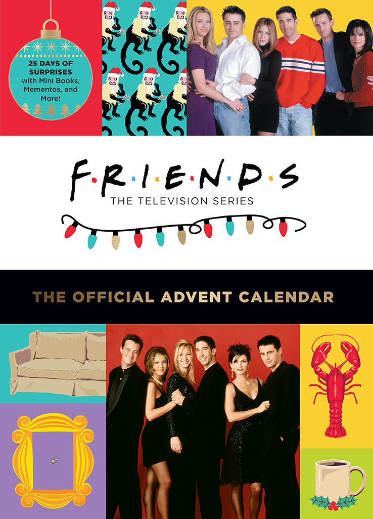 Friends: The Official Advent Calendar, Volume 2 - 24 Days of Festive Fun with Memorable Quotes & Collectibles | Perfect for Christmas Countdown, Gift Giving & TV Show Fans