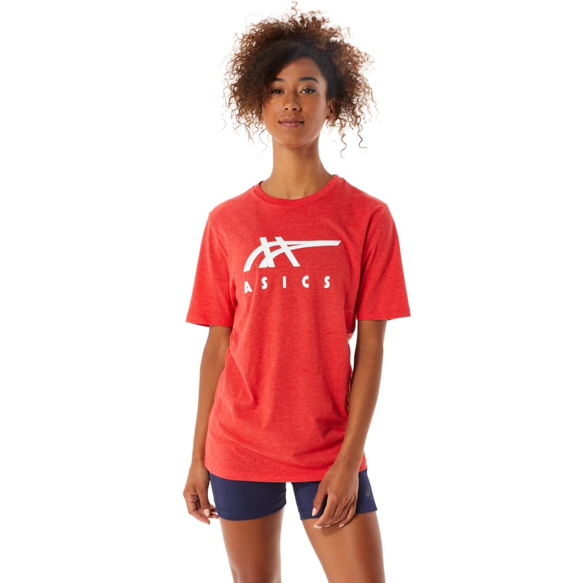 ASICS Men's Stripe Short Sleeve Running T-Shirt - Lightweight Moisture-Wicking Athletic Top for Jogging, Gym Workouts & Casual Wear