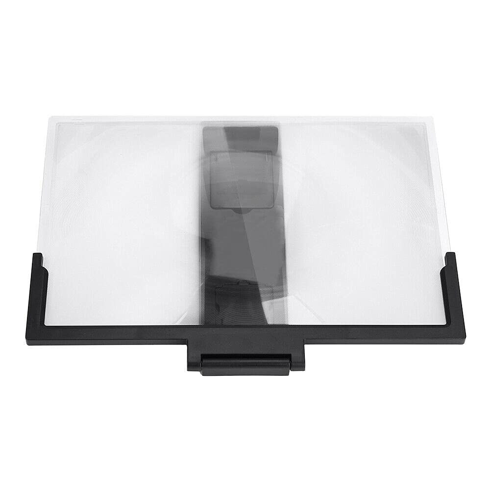 14 Inch 3D Screen Magnifier for Phones - HD Foldable Stand with Eye Protection | Perfect for Watching Videos, Gaming, and Reading on Mobile Devices