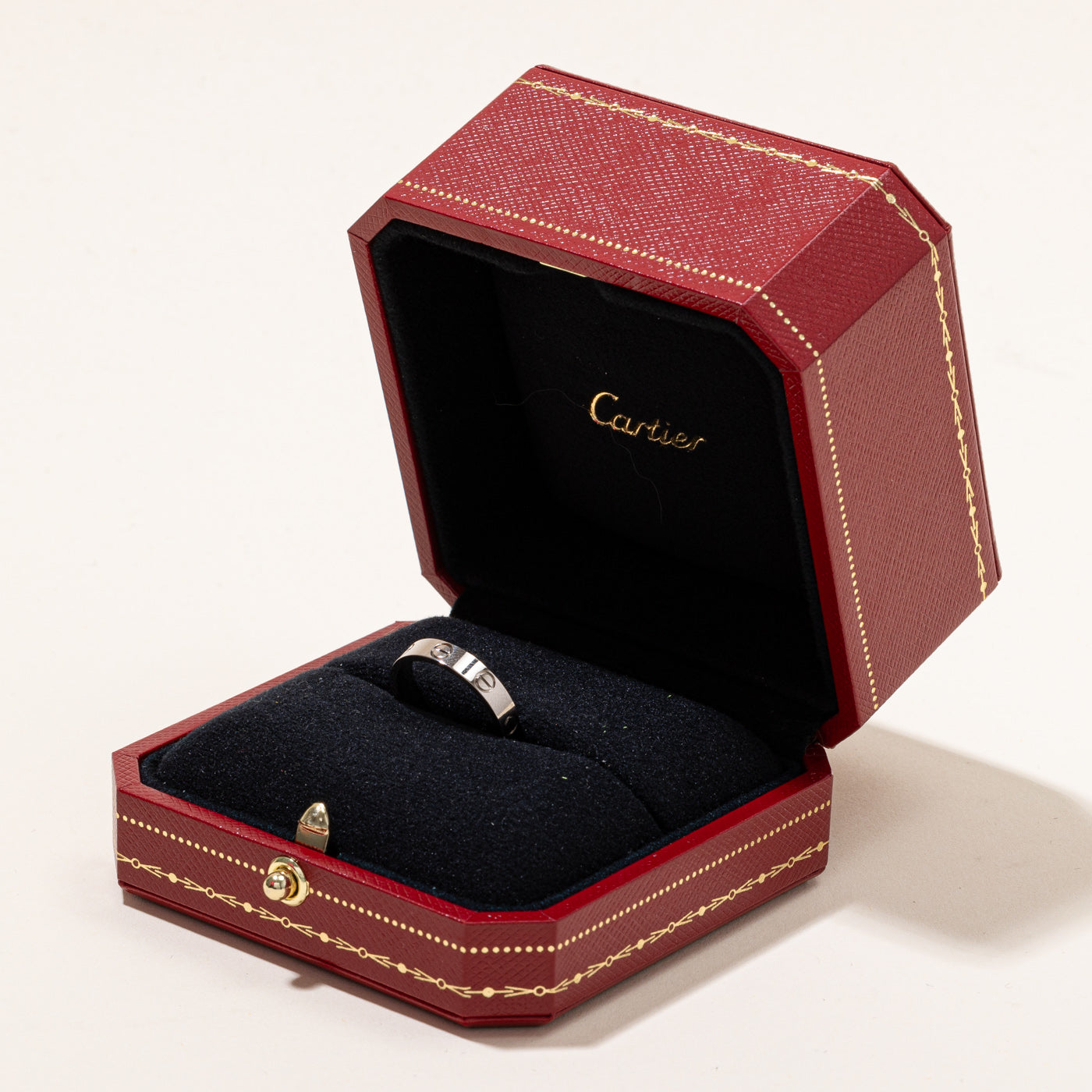 Cartier Love Ring - Small Model Size 6 | Luxury 18K Gold Wedding Band for Women | Perfect for Engagement, Anniversary & Romantic Gifts