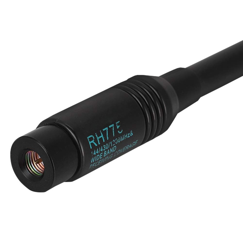 RH775 SMA Male Double Broadband Telescopic Antenna for Walkie Talkies - Enhanced Radio Communication Accessories for Outdoor Adventures, Hiking & Emergency Preparedness