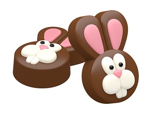 Bunny Chocolate Oreo Cookies 12-Pack for Easter Gifts
