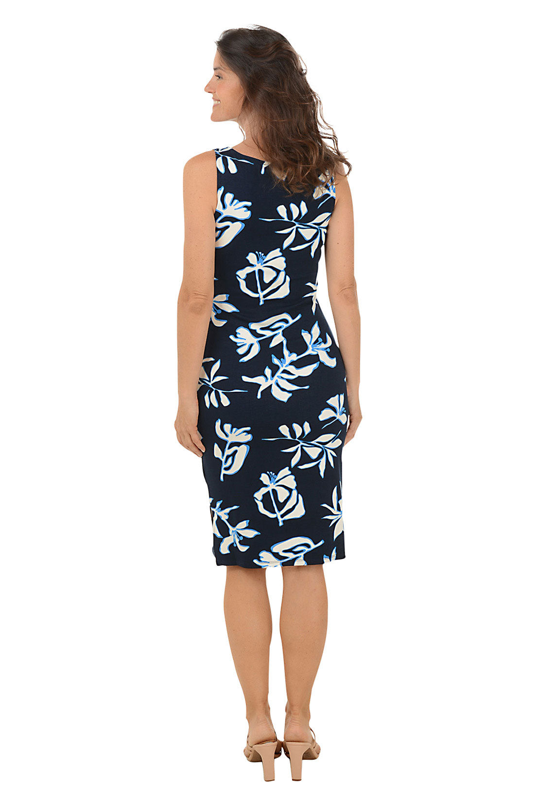 Floral Print Sleeveless Midi Dress for Women - Summer Beach Party, Garden Wedding & Casual Outfit