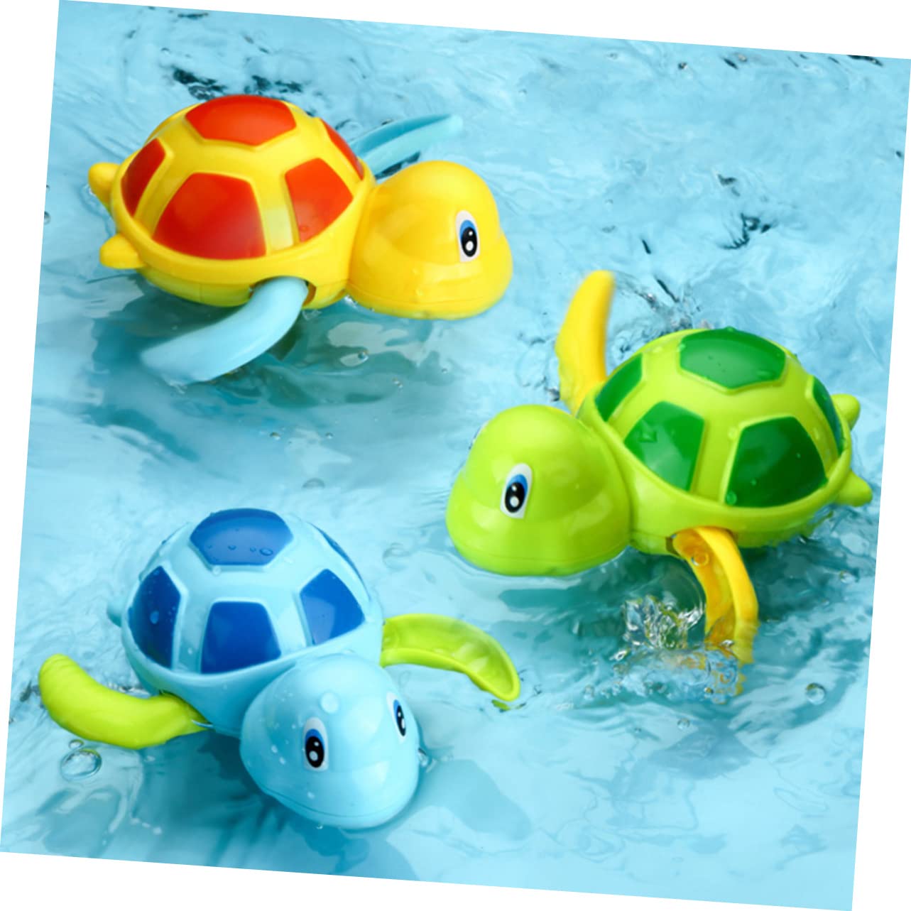 DRESSOOS 3-Piece Wind-Up Bath Toys Set - Floating Water Play Toys for Kids, Fun Bathtub & Pool Swimming Toys for Toddlers (Duck, Boat, Fish) - Perfect for Bath Time, Pool Parties & Sensory Play