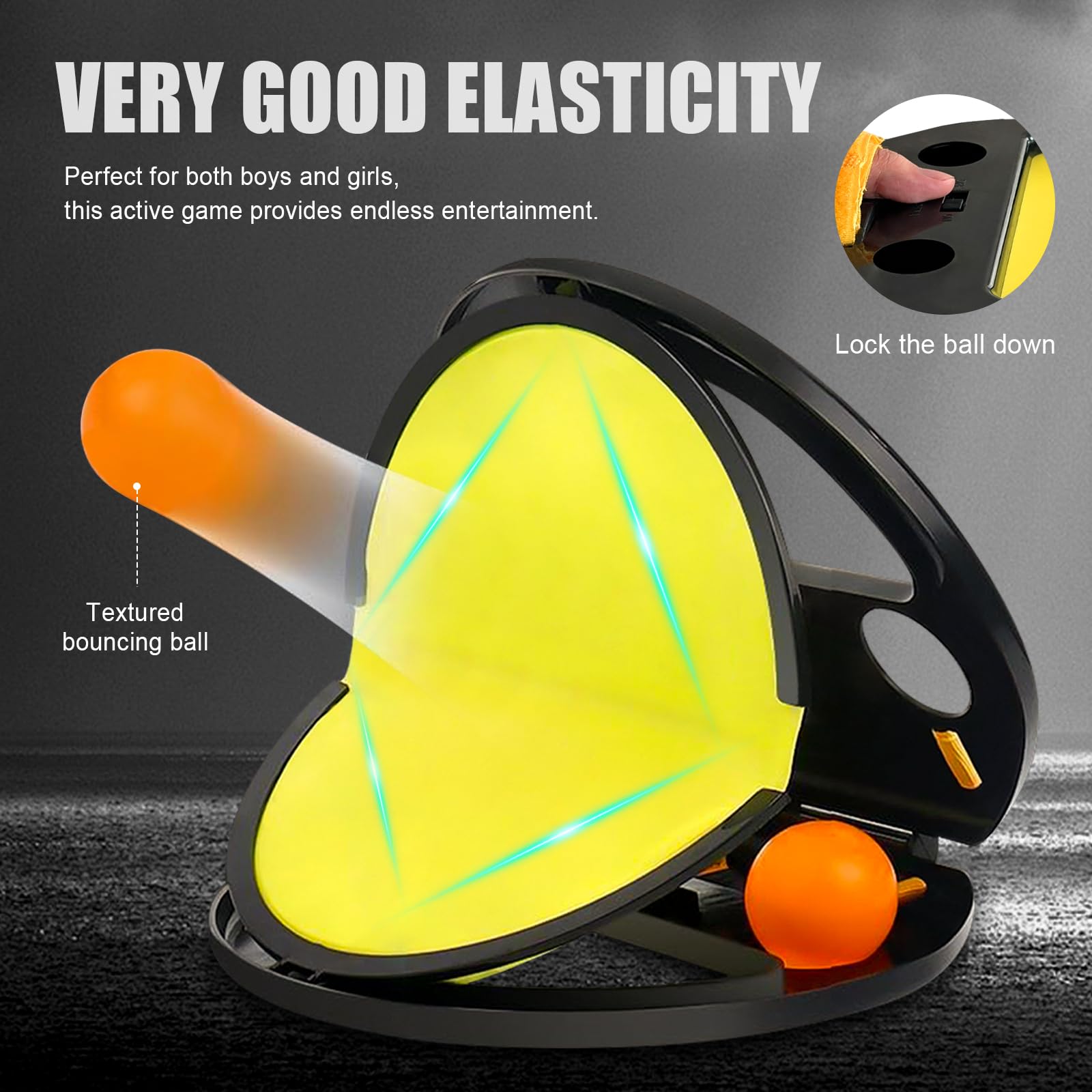 Best Outdoor Toss and Catch Ball Game Set - 2 Paddles & 4 Balls for Backyard, Beach, Pool Fun - Perfect for Kids and Family Yard Games, Sports Activities, and Summer Outdoor Play