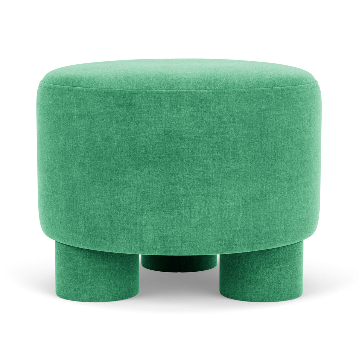 Faith Fabric Ottoman - Stylish and Versatile Storage Footstool for Living Room, Bedroom, or Nursery - Perfect for Extra Seating, Footrest, and Home Decor