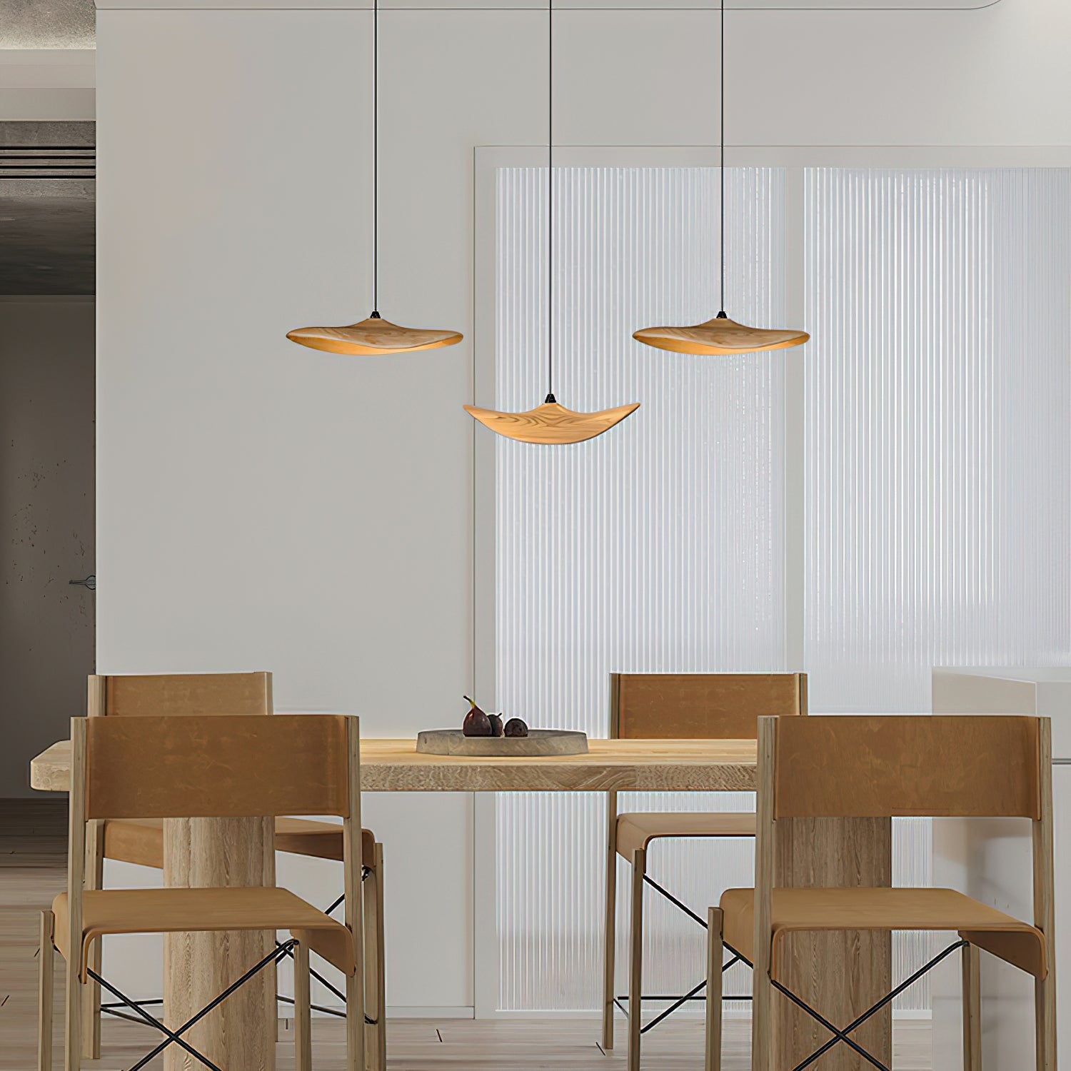 Modern Empty Leaf Chandelier - Elegant Gold Metal Pendant Light Fixture for Dining Room, Living Room & Bedroom | Perfect for Farmhouse, Boho & Contemporary Home Decor