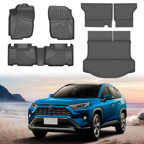 2013-2018 toyota rav4 floor mat and cargo mat
