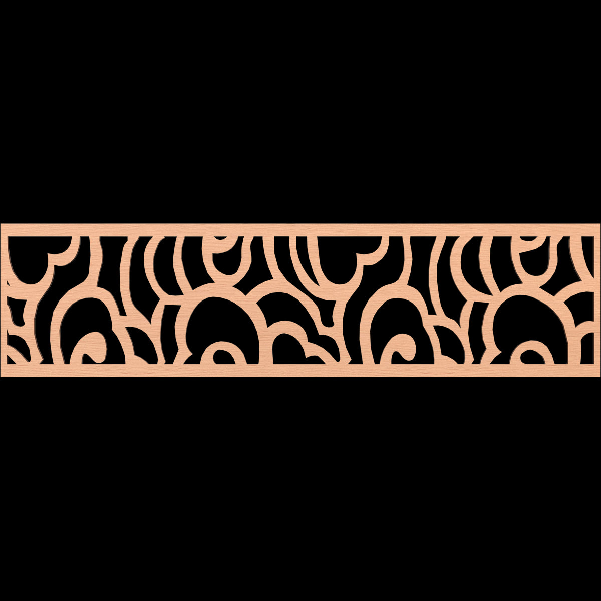Springfield Fretwork Moulding - Decorative Wood Trim for Home & Furniture DIY Projects - Perfect for Crown Molding, Cabinetry, and Wall Accents