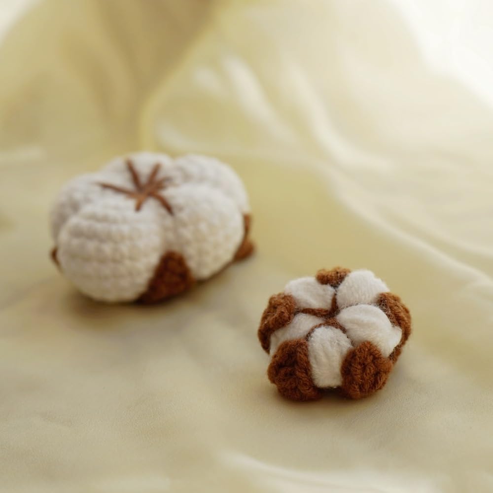 Handmade Crochet Cotton Keychain Set of 2 - Boho Key Rings, Bag Charms & Hanging Ornaments for Home Decor, Gifts, and DIY Crafts | Perfect for Keys, Bags, Backpacks, and Room Decor