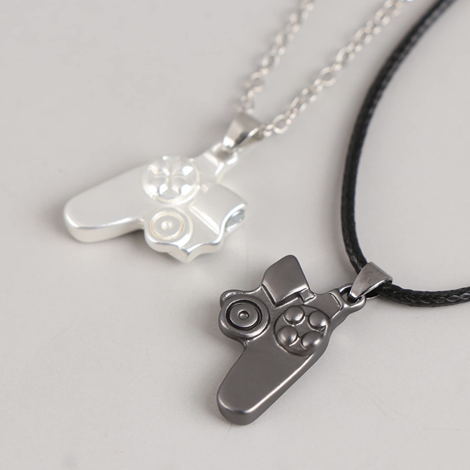 Game Controller Necklace for Couples - Matching Gamer Jewelry Gift for Gaming Enthusiasts