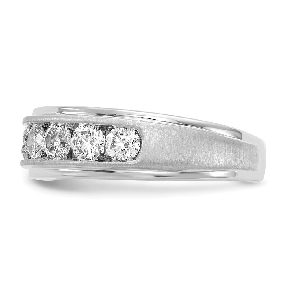 10K White Gold Lab-Grown Diamond Engagement Ring for Women - Wedding Band, Promise Ring, Anniversary Gift - Perfect for Proposals, Bridal Jewelry & Special Occasions