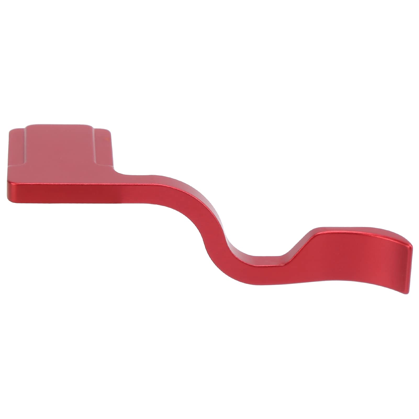 AMONIDA Camera Thumb Grip - Lightweight 8g Aluminum Alloy Hot Shoe Accessory with Screw for Fujifilm X-T4 (Red) - Perfect for DSLR Photography, Vlogging & Travel Shooting