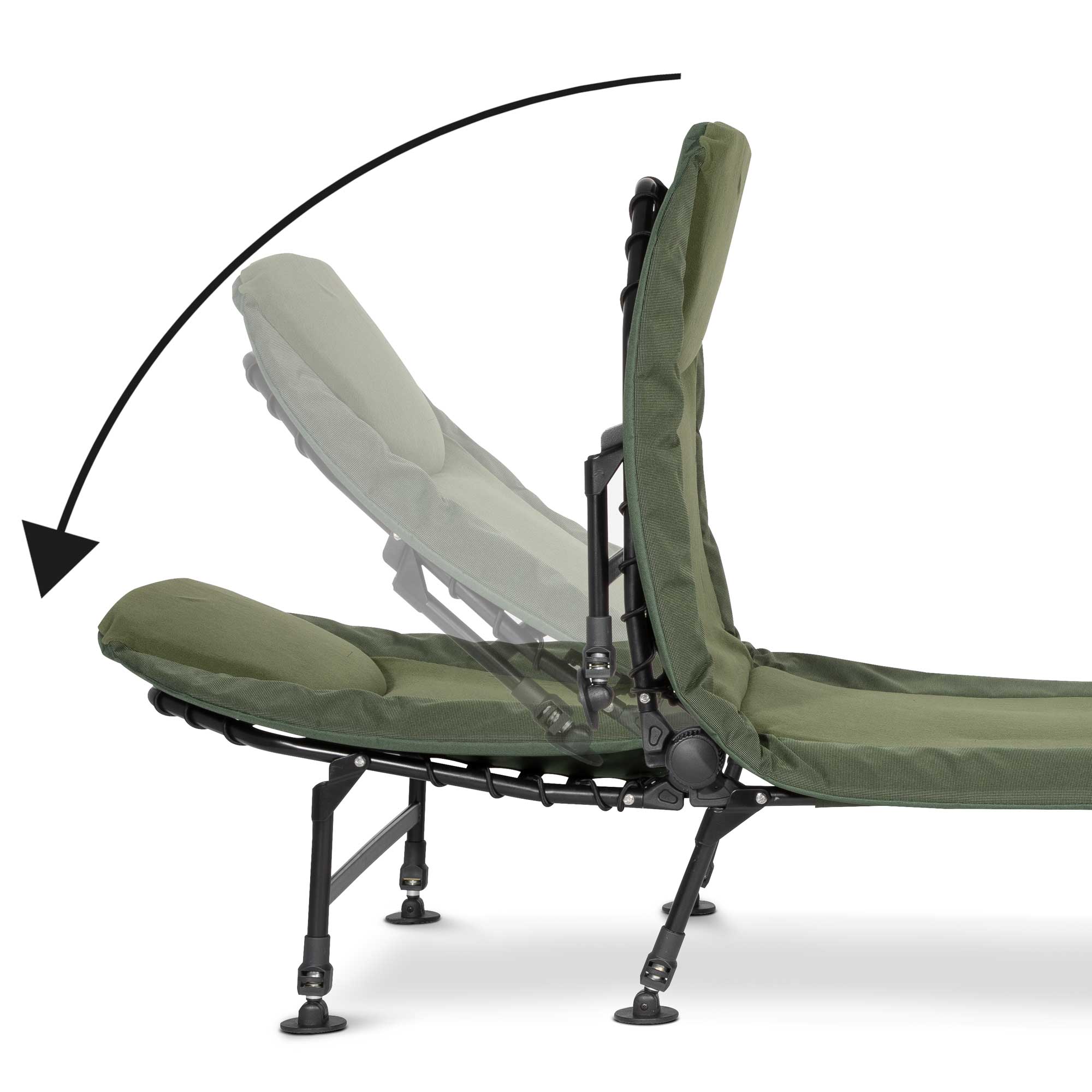 2 Man Fishing Bivvy Tent - Lightweight Waterproof Shelter with UV Protection, Includes Camping Chair & Adjustable Bedchair DL143 - Perfect for Camping, Fishing Trips and Outdoor Adventures