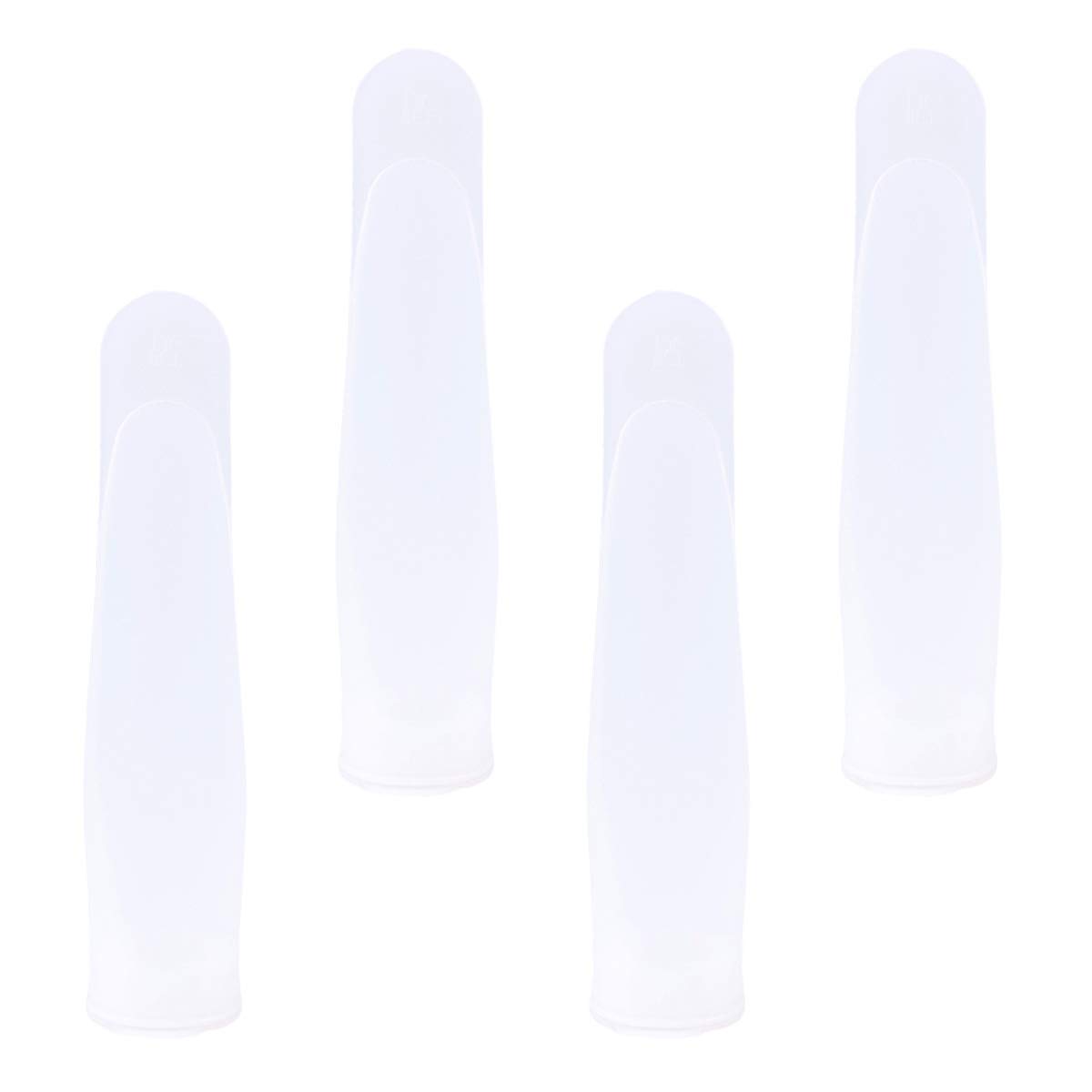 DOITOOL 4-Piece Silicone Ice Cream Molds - Reusable Popsicle Makers for Homemade Frozen Treats, DIY Ice Cream & Desserts - Perfect for Summer Parties, Kids Snacks & Family Fun