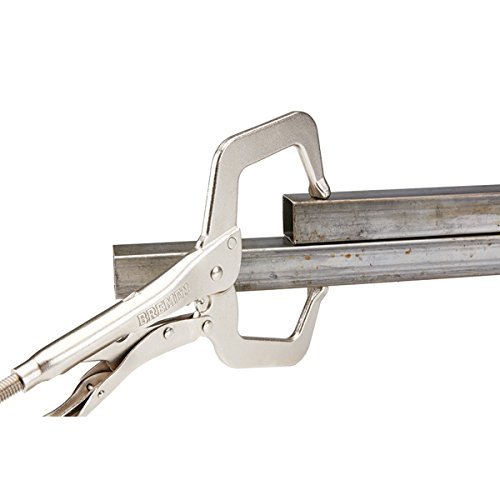 11 Inch Heavy Duty C-Clamp Locking Pliers - Adjustable Grip Tool for Woodworking, Metalworking & DIY Projects - Perfect for Welding, Carpentry & Auto Repair