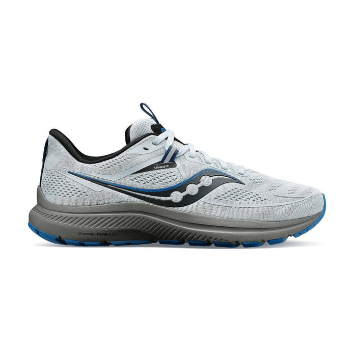 Saucony Omni 21 Running Shoes for Men - Vapor/Hydro Color - Size 8 D Medium - Perfect for Road Running, Gym Workouts & Daily Walking