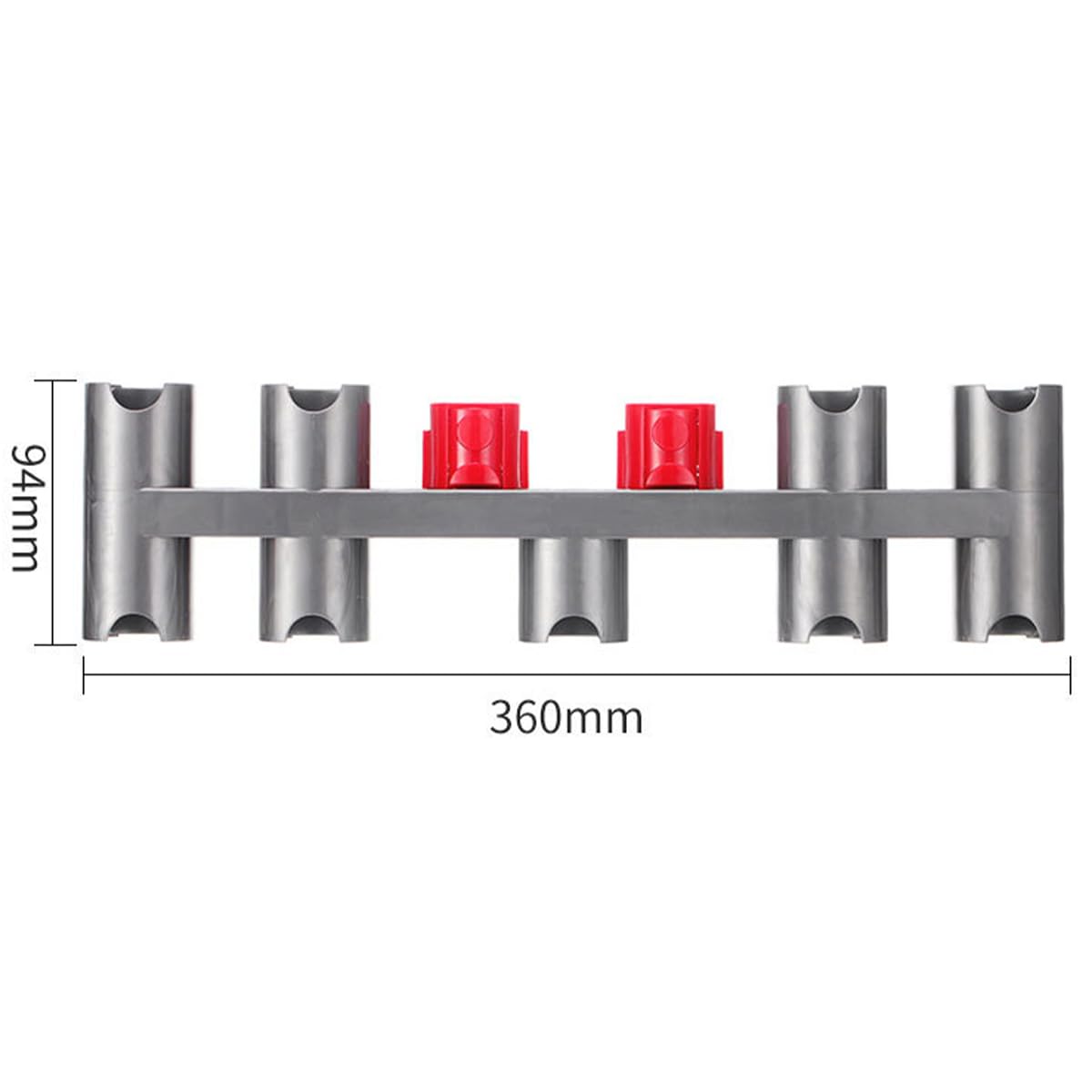 Dyson V7 V8 V10 V11 Vacuum Cleaner Wall Mount Accessory Holder - Tool Organizer & Attachment Storage for Docking Station or Wall - Perfect for Home, Garage & Workshop Organization