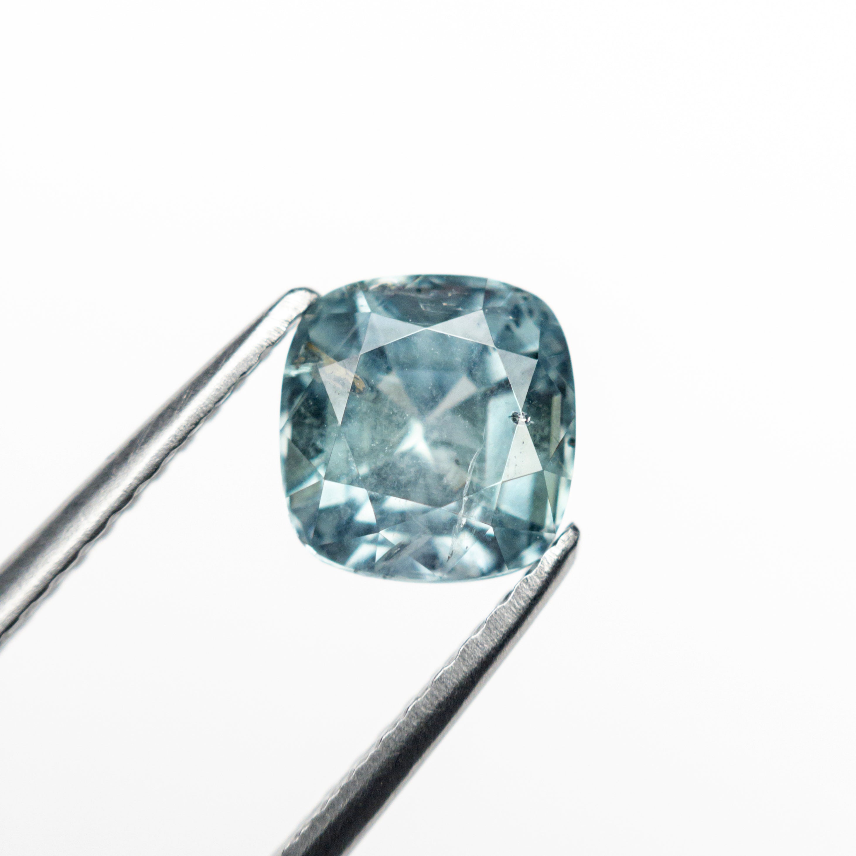 2.01ct Natural Blue Cushion Brilliant Cut Sapphire Gemstone (6.67x6.37x5.14mm) - Perfect for Engagement Rings & Fine Jewelry Making