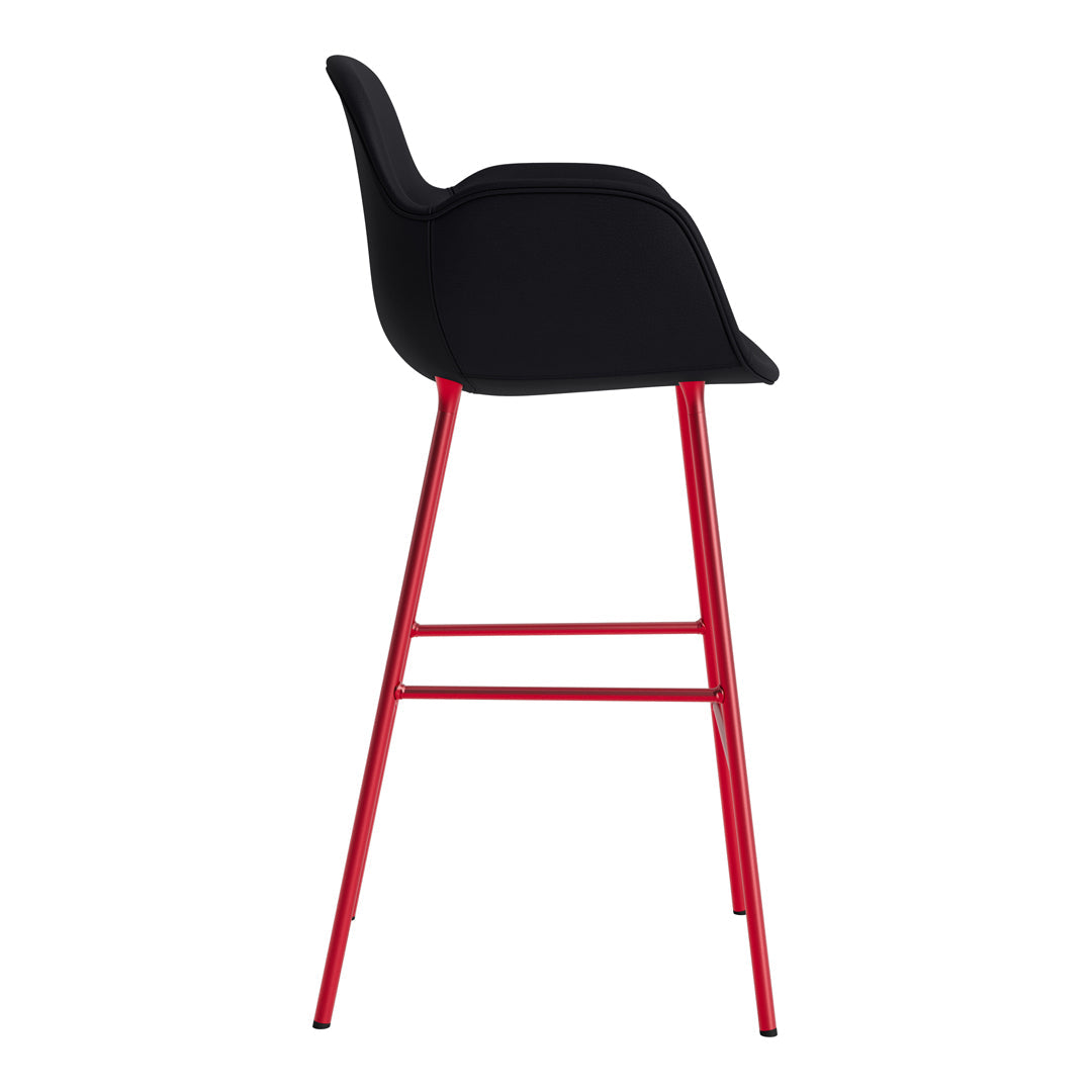 Form Bar Armchair - Fully Upholstered Modern Lounge Chair for Living Room, Bar, or Office | Comfortable Seating for Home Decor