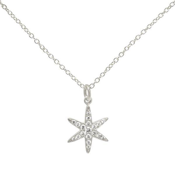14K Gold Diamond Pave Star Necklace for Women - Elegant Layering Jewelry for Everyday Wear & Special Occasions