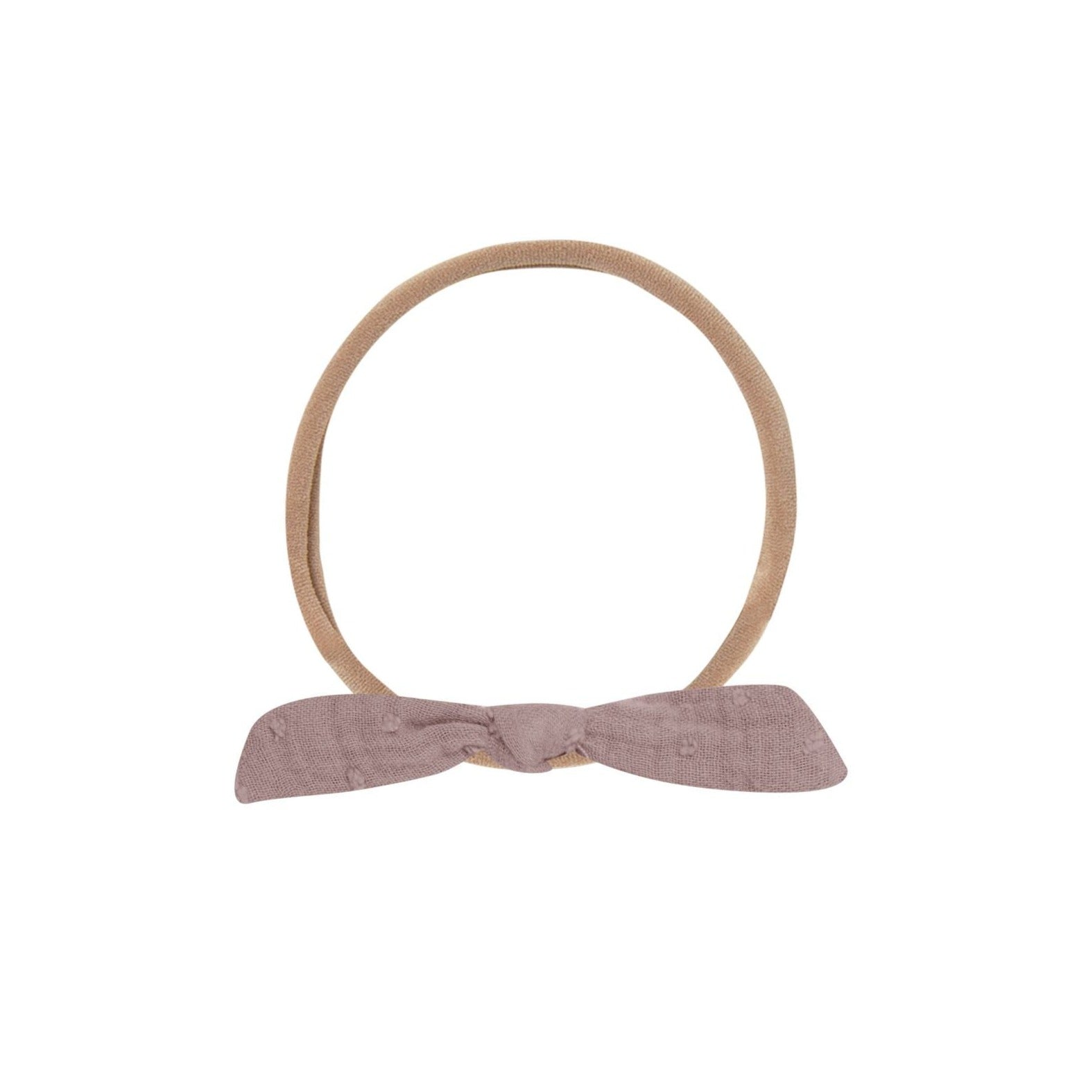 Little Knot Headband for Women - Soft Stretchy Hair Accessories in Purple | Perfect for Yoga, Workouts, and Everyday Wear
