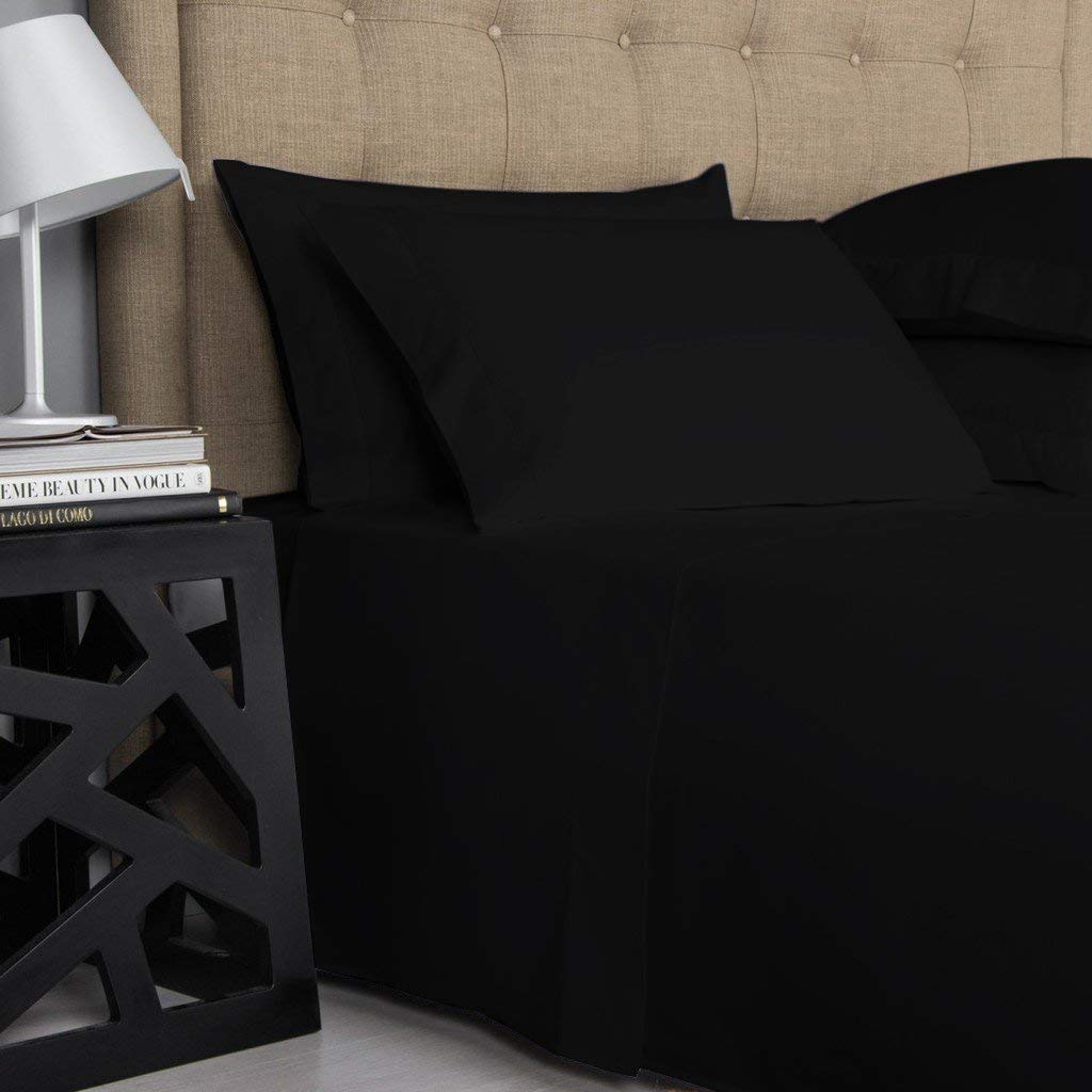 Premium 1500-TC Egyptian Cotton Sheets - Full Size (54x75) for Deep Pockets - Luxury Bedding for Hotels & Homes