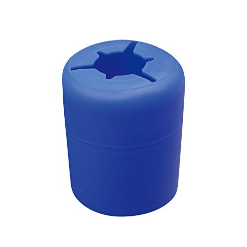 Gallity Mini Desktop Trash Can - Small Waste Basket for Kitchen, Bathroom, Office & Home Desk - Compact Paper Garbage Bin with Lid - Perfect for Office Supplies, Bedroom, Dorm Room & Workspace Organization (Blue)