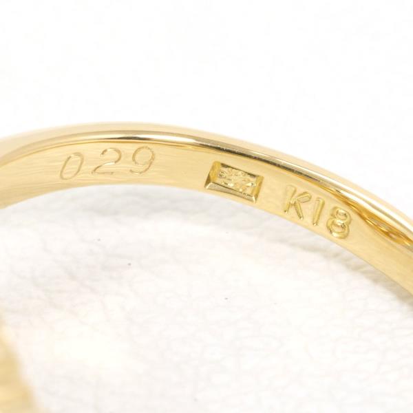 18K Yellow Gold Diamond Ring for Women – Elegant Solitaire Engagement & Wedding Band – Perfect for Proposals, Anniversaries, and Special Occasions
